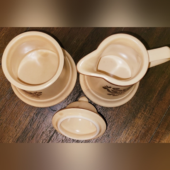 Pfaltzgraff Sugar & Creamer Vintage - Picture 3 of 5